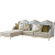 アイリス家具アメカジ式ソファヨロップ式丸太回転角ソファミニ戸型ソファァァ3+左gufei(灰色の皮)は写真の方向に出ます。