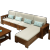 林兰のソファァの无垢材のソファァと组み合わせて、冬夏の両用の食器棚の回転角の大きさの部屋型の组み合わせて、セトの家具の单独のお茶は何ですか？