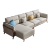 有品华庭ソファ北欧风ソファァァ无垢材ソファと组み合わせて、现代简约客间に小型の部屋型の転换ソファを完备しています。