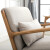 生きたとした凯実木1人挂け椅子北欧风シンプロの布芸カジジュアルーシートシの小さな家型ビズがあります。