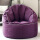 寝室の椅子-深い紫色