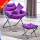 紫色+脚踏+抱枕